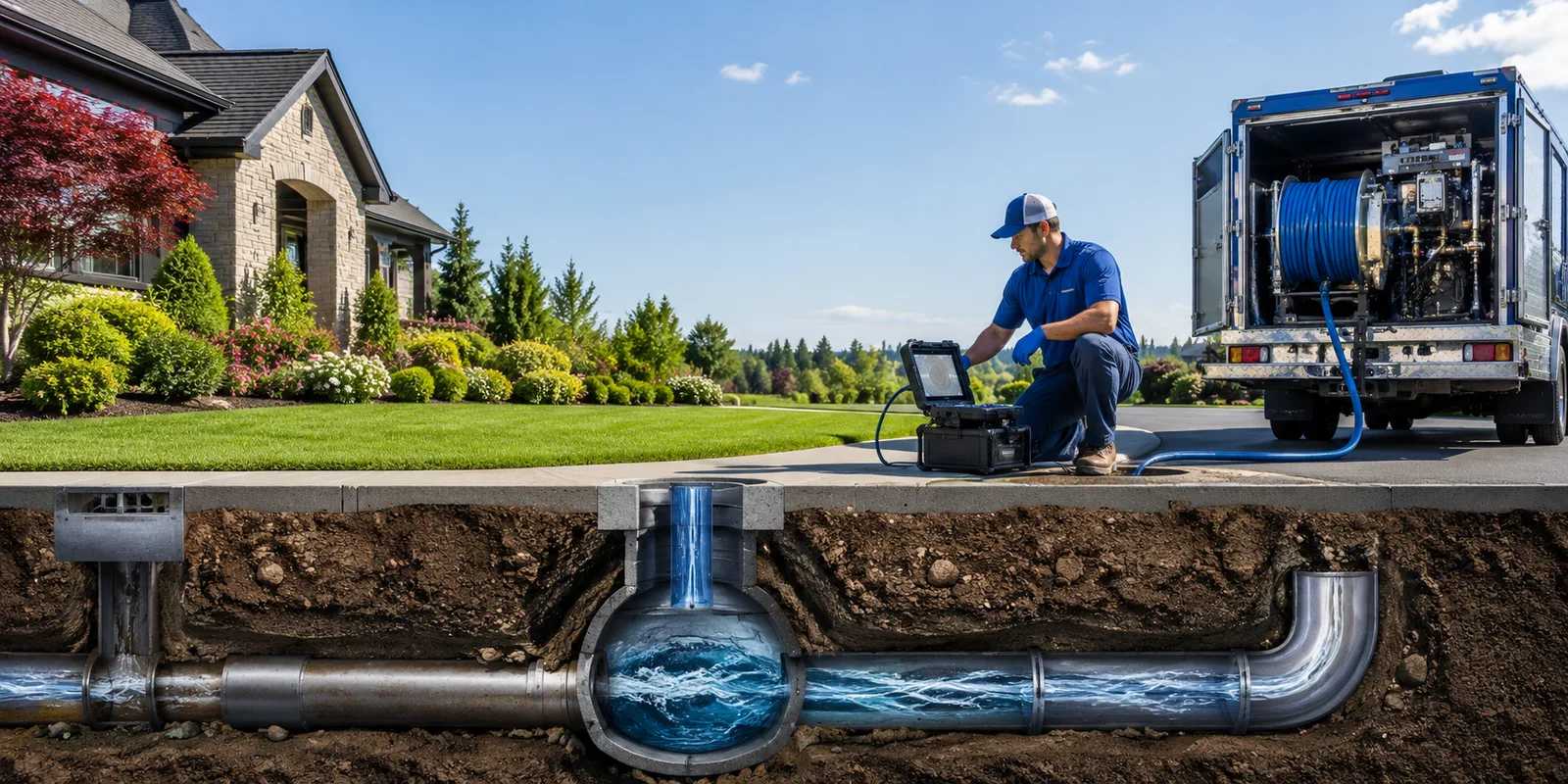 Drainage restoration information for Hewitt, WI
